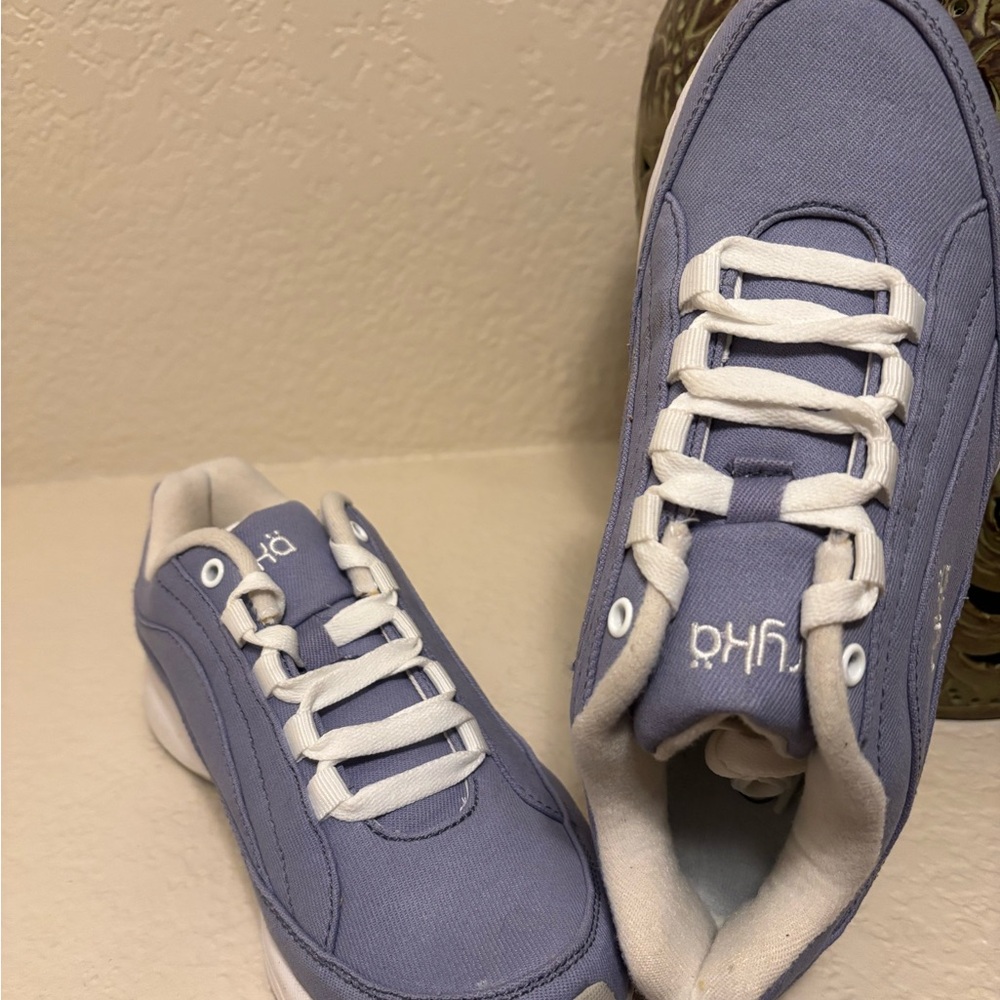 RYKA Lavender/Blue and White Athletic Shoes